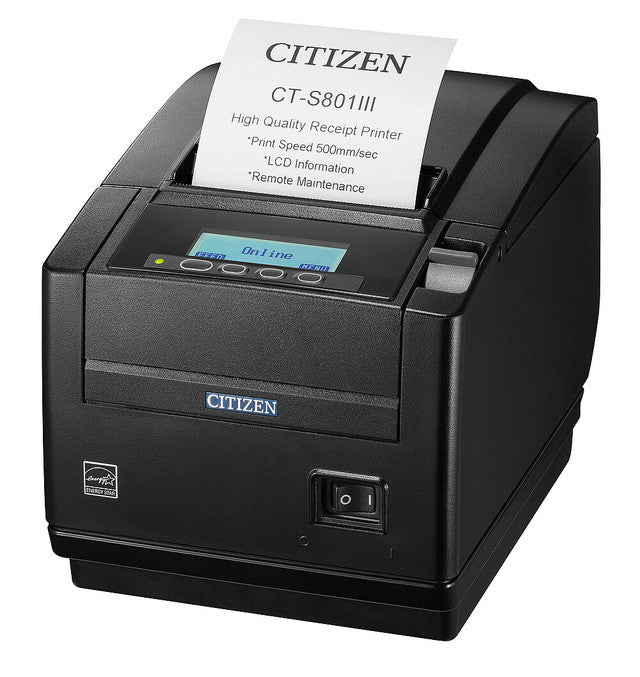 Thermal POS, CT-S800 Type III, Top Exit, USB only, BK