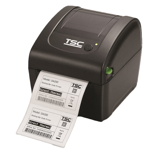 TSC, PRINTER DA220, DRAM 64MB/FLASH 128MB, USB + ETHERNET + RS-232 + USB HOST , RTC, US DA220