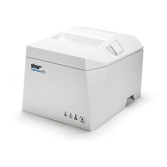 TSP100IV, Thermal, Cutter, WLAN, USB-C, Ethernet (LAN), CloudPRNT, White, Ethernet and USB Cable, Int PS
