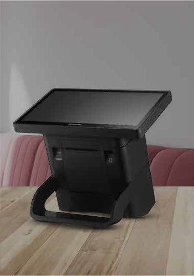 POS BANK DCRx86-1330 - AIO 13.3" Touch PCAP / Fast Printer / Intel J1900 / MSR Support Win 10, Win iOt, Linux (Win 10 Installed)