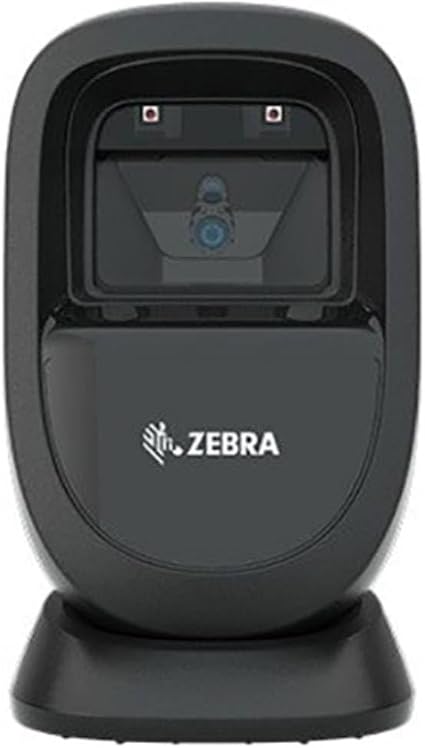 Zebra DS9300 Series 1D/2D Presentation USB Barcode Scanner - Cable Connectivity - 1D, 2D - Imager - Midnight Black