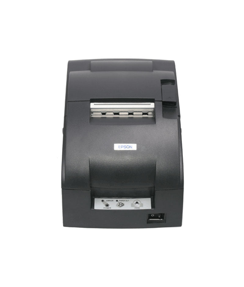 ESPON - TM-U220IIB-032: Impact Printer w/ Autocuter, Ethernet (E04), DHCP Enabled, Dark Gray, PS, MPOS
