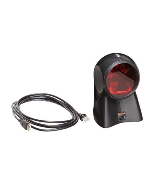HONEYWELL, MS7120 ORBIT, SCANNER, BLACK, USB, MOUNTING PLATE (45-45619), 2.8M (9.2') STRAIGHT USB Cable