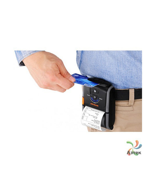 BIXOLON, R200, MOBILE PRINTER, WIFI DUAL BAND, BLACK, MSR, SER, USB, POWER SUPPLY, BATTERY, 1 YEAR WARRANTY