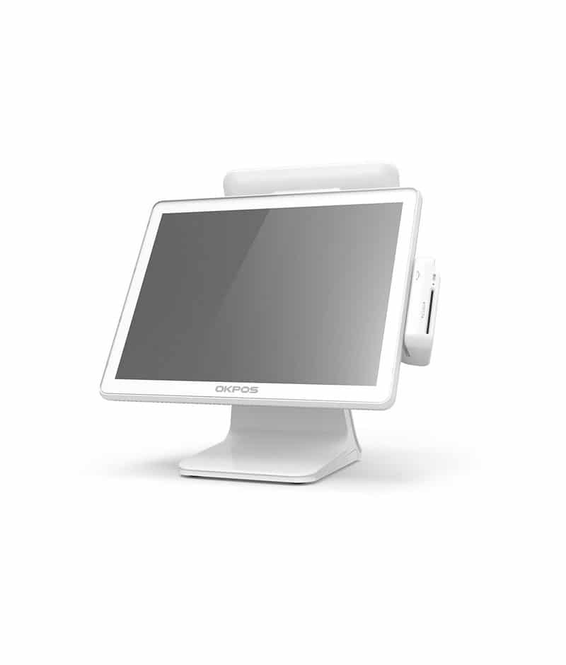 OKPOS - AIO - Compact / Sleek POS Terminal - White / Black Option