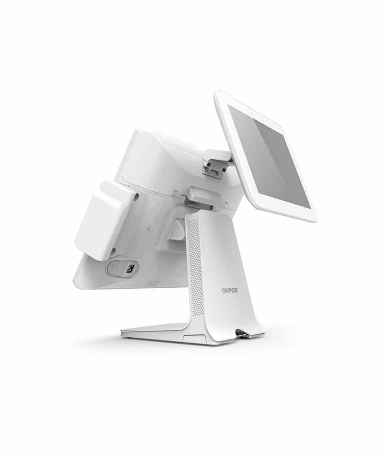 OKPOS - AIO - Compact / Sleek POS Terminal - White / Black Option
