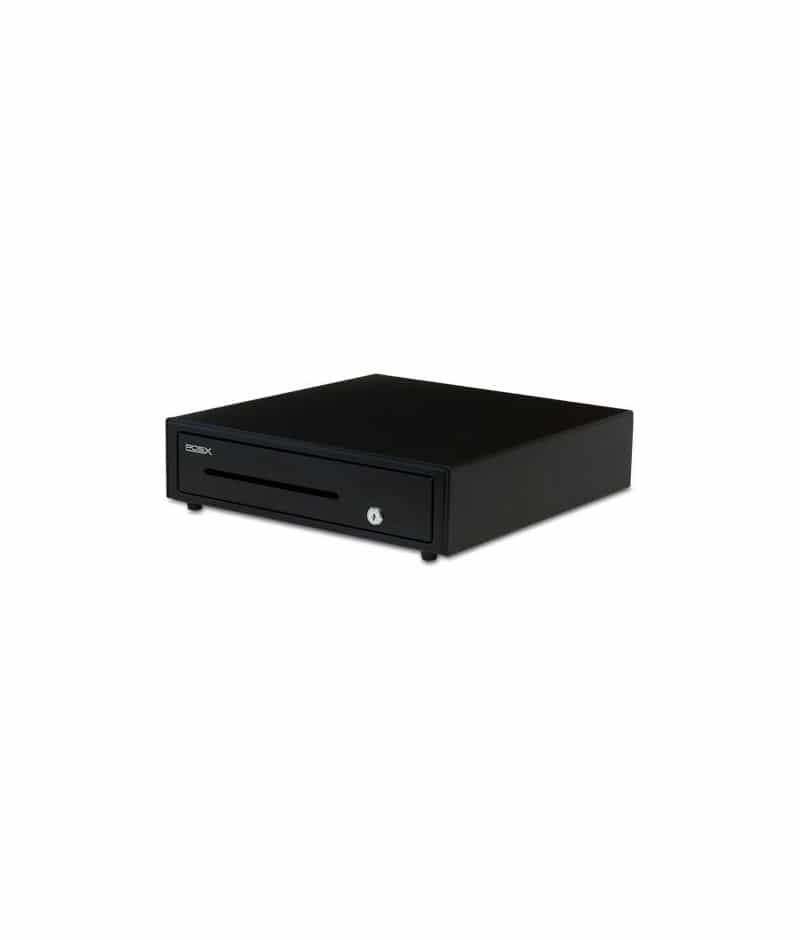 POS-X, ION MANUAL CASH DRAWER, 16X16 BLACK FRONT, ADJUSTABLE BILLS CDN
