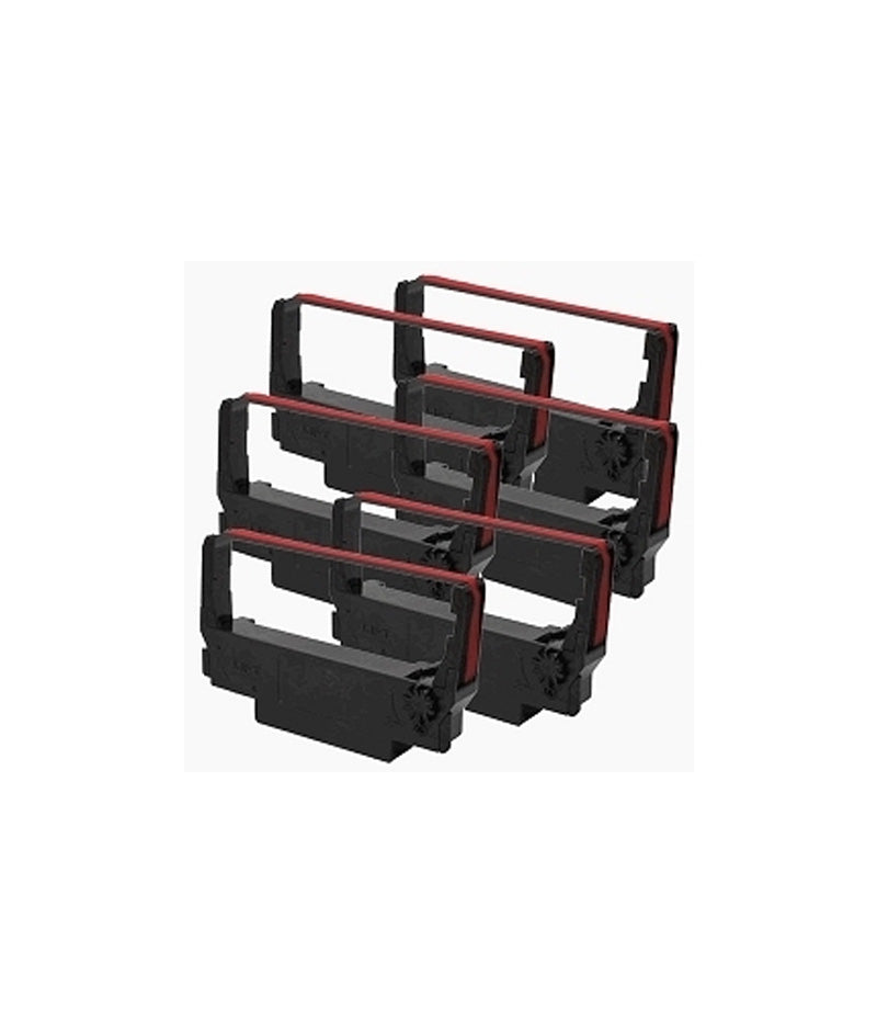 ERC 30/34/38 ERC-38BR (Black & RED) Premium Compatible Ribbon -  6 Per Case