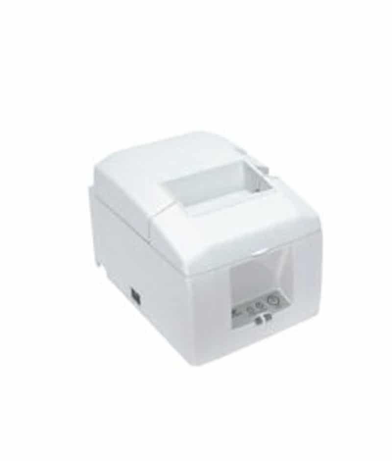 STAR MAXstick, TSP654U GRY SK-US, TSP654 LINER-FREE THERMAL PRINTER FOR STICKY PAPER, USB, 58 OR 80MM, CUTTER, GRAY EXTERNAL POWER SUPPLY INCLUDED