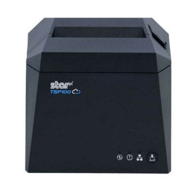 TSP100IV X4, Thermal, Cutter, USB-C, Ethernet (LAN), WLAN, Bluetooth, CloudPRNT, Android Open Accessory (AOA), Gray, USB Cable Included, Int PS