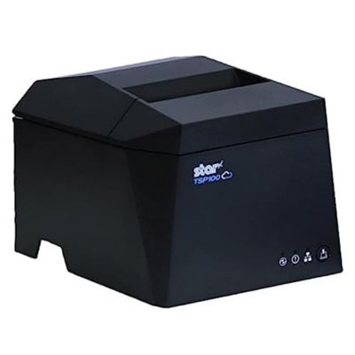 TSP100IV, Thermal, Cutter, WLAN, USB-C, Ethernet (LAN), CloudPRNT, Gray, Ethernet and USB Cable, Int PS