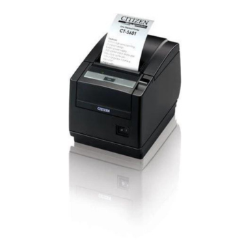 Citizen CT-S601 - Thermal POS Printer, Top Exit, Re-stick Linerless, USB, BK
