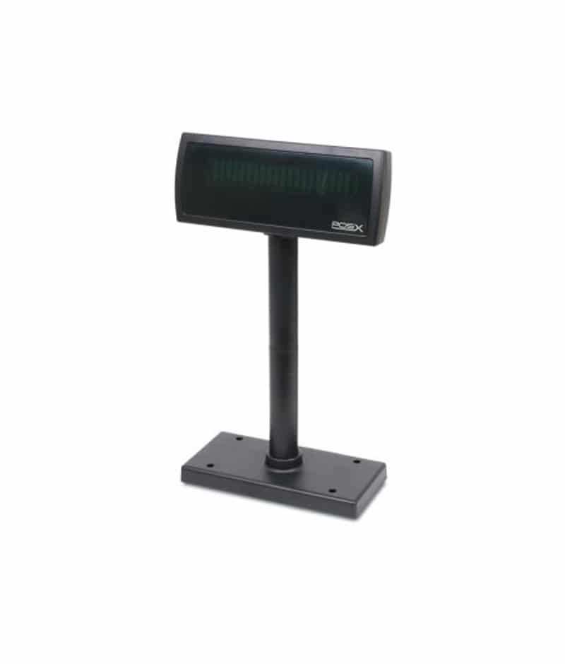 XP8200 2-line customer display provides a large vivid VFD display,Customer pole display, USB