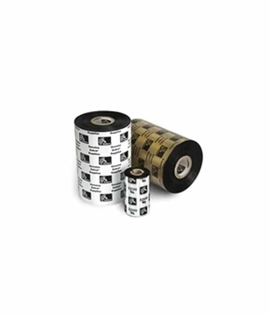 Zebra 2.25" x 244' Wax Desktop Thermal Transfer Ribbons 12 Rolls / Case