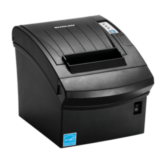 BIXOLON SRP-350 PLUS, PREMIUM 3-INCH THERMAL PRINTER, BLACK COLOR, BUILT IN USB AND ETHERNET, AUTO CUTTER, 180 DPI