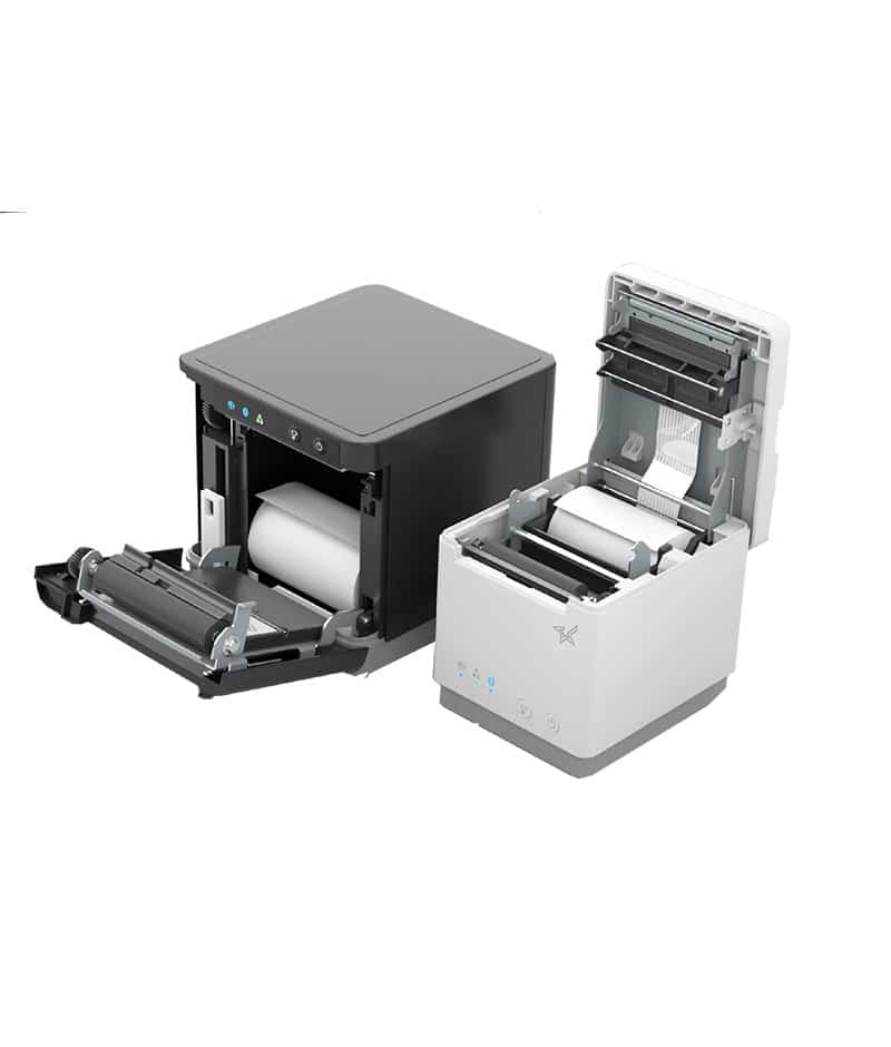 mC-Print3 Thermal, 3", Cutter, Ethernet (LAN), USB, Lightning, Bluetooth, CloudPRNT, Peripheral Hub, White, Ext PS included. 39654410 & 39651310