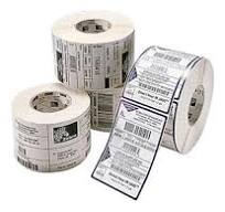 ZEBRA Label, Paper, 2.375x1in (60.3x25.4mm); DT, Z-Select 4000D Removable, High Performance Coated, Removable Adhesive, 1in (25.4mm) core, 2260/roll, 6/box