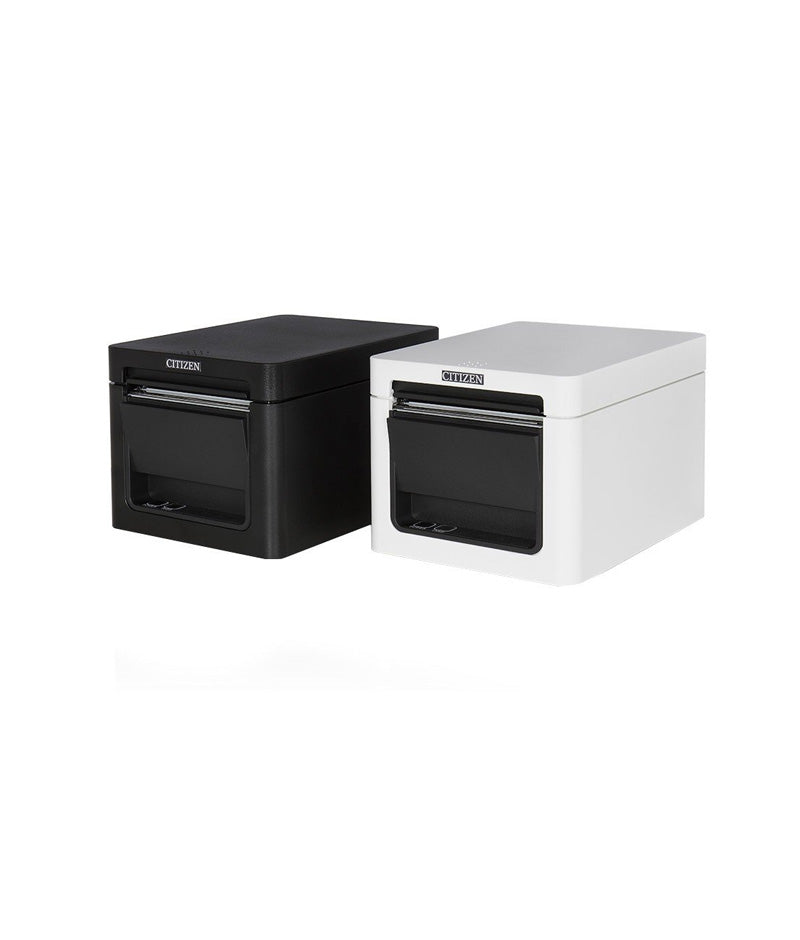 CITIZEN, THERMAL POS PRINTER, CT-E651, FRONT EXIT, USB, BLACK - Space Saver