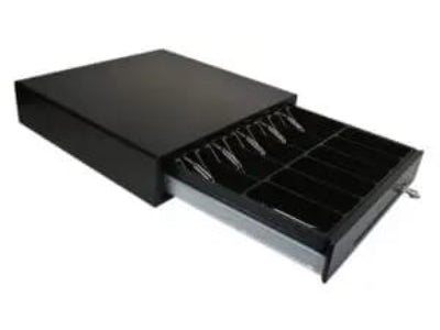 M-S Cash Drawer; 5-bill, 8-coin, Media requires detachable CD9-type cable -  18.1 (W) X 17.7" X 4.48"