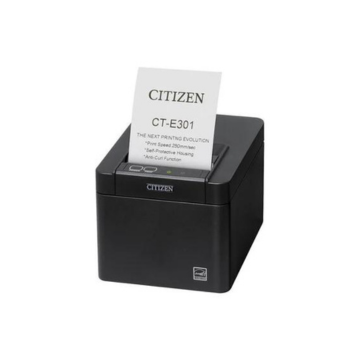 Point-Of-Sale Printer Thermal POS, CT-E301, USB, Serial and Ethernet, BK