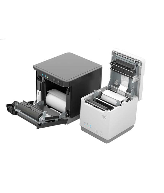 mC-Print3 Thermal, 3", Cutter, Ethernet (LAN), USB, Lightning, Bluetooth, CloudPRNT, Peripheral Hub, White, Ext PS  included.  39651210 & 39651310